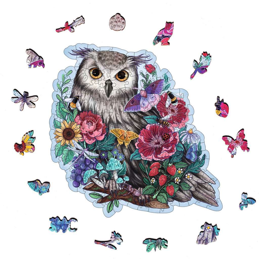 Mysterious Owl 150 Piece Wood Jigsaw Puzzle Ravensburger