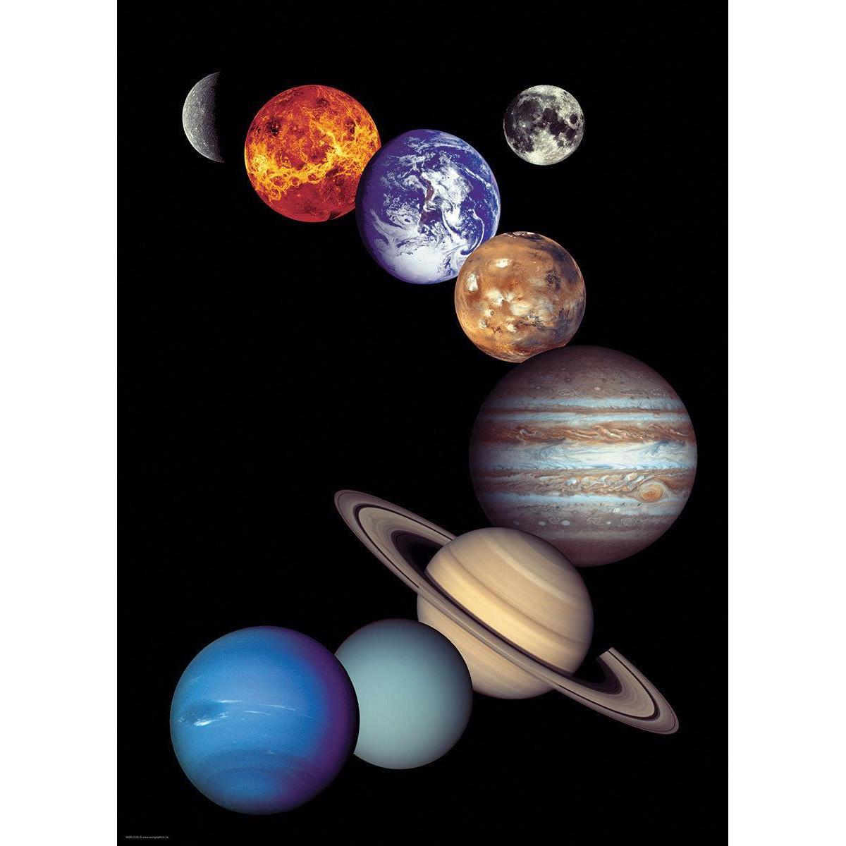 NASA - Solar System 1000 Piece Jigsaw Puzzle Eurographics
