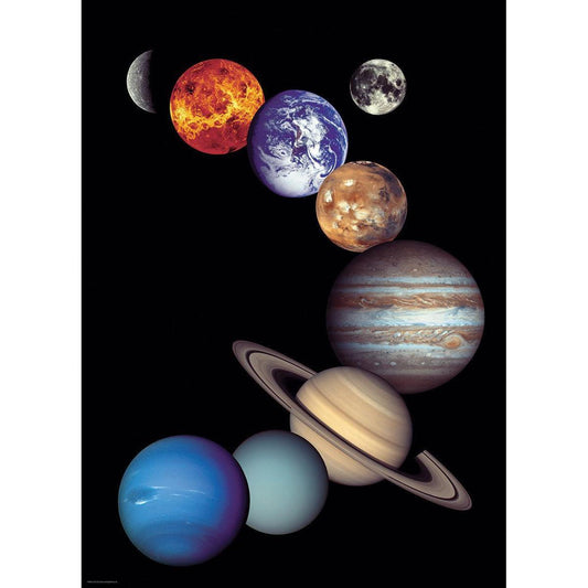 NASA - Solar System 1000 Piece Jigsaw Puzzle Eurographics