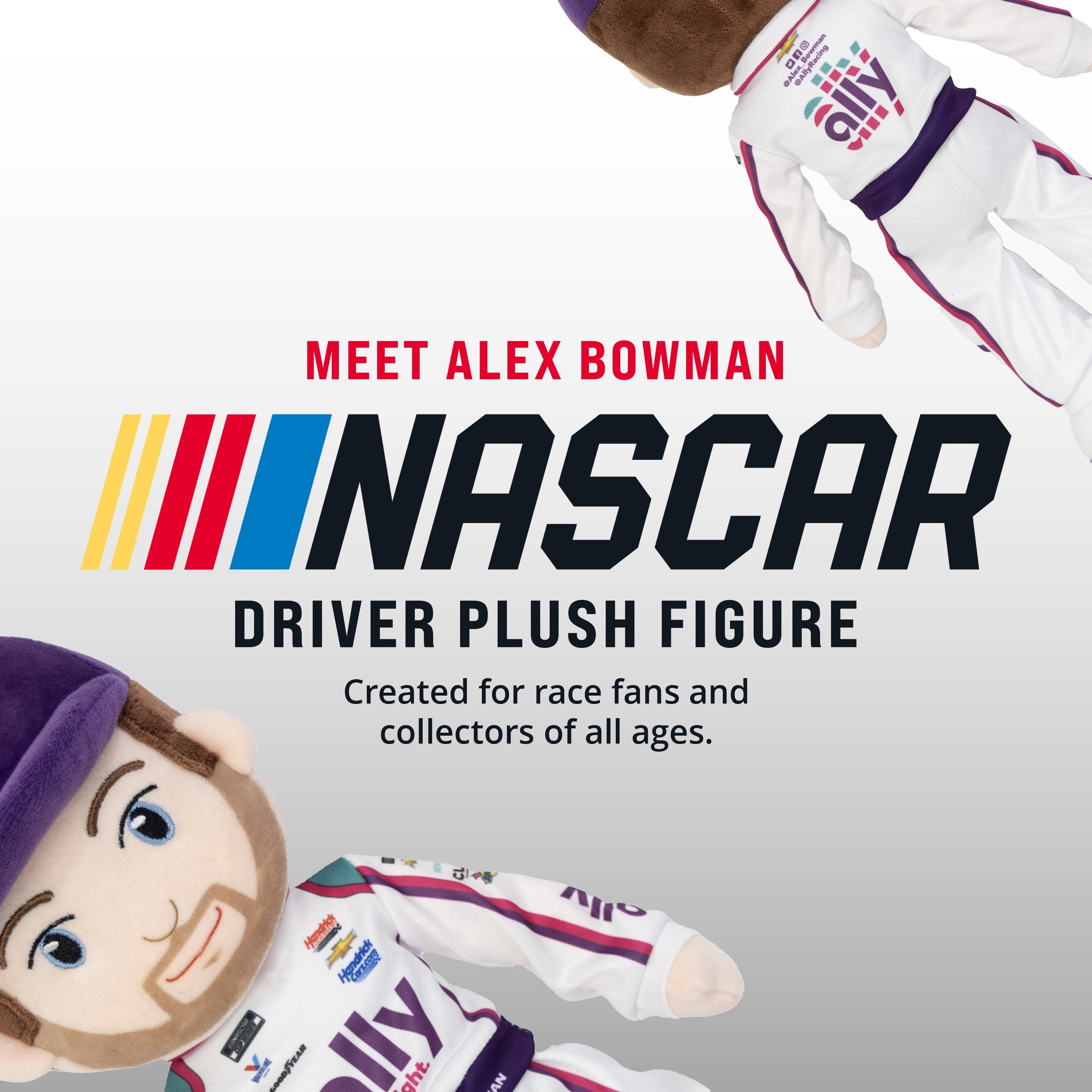 NASCAR | Hendrick Motorsports Alex Bowman 14" Plush Figure