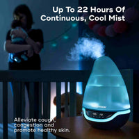 Hygro Plus Humidifier 3-in-1 Baby Humidifier, Diffuser & Nightlight