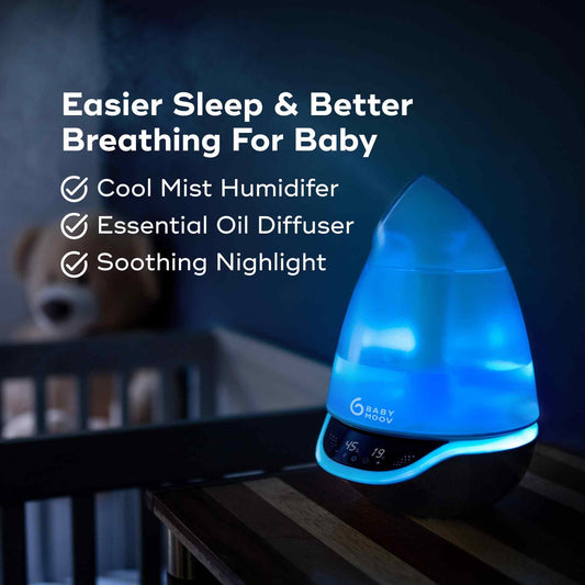 Hygro Plus Humidifier 3-in-1 Baby Humidifier, Diffuser & Nightlight