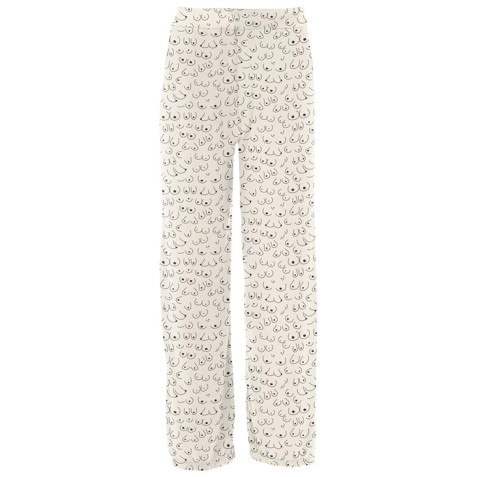 Women's Print Pajama Pants in Breast Cancer Awareness