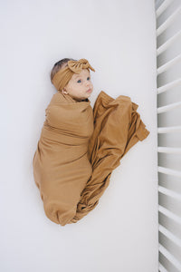 Mustard Bamboo Head Wrap - BIG FRENCHIES
