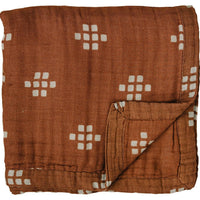 Chestnut Textiles Muslin Quilt - BIG FRENCHIES