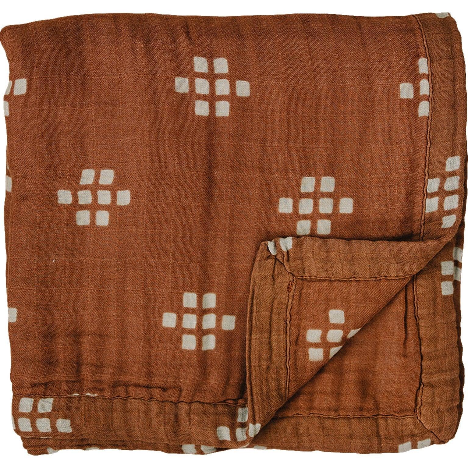 Chestnut Textiles Muslin Quilt - BIG FRENCHIES