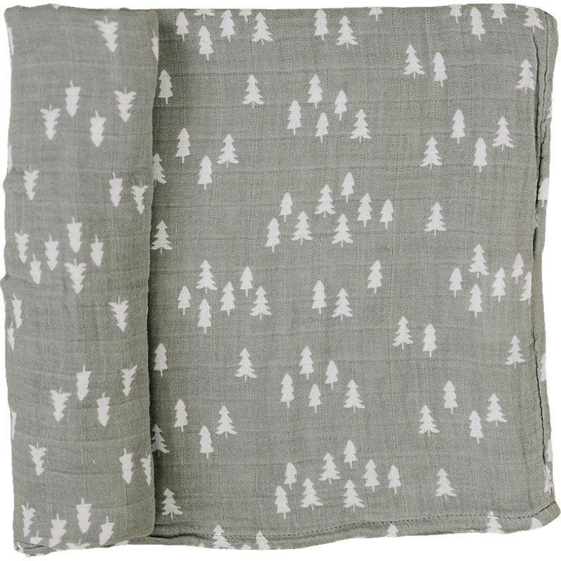 Pines Muslin Swaddle Blanket - BIG FRENCHIES