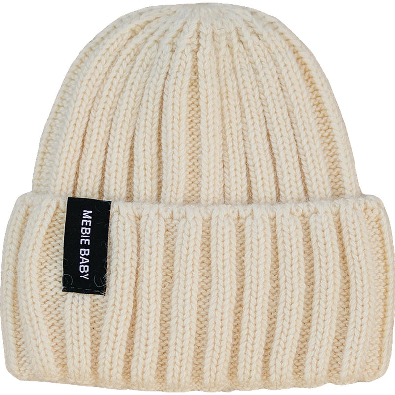 Cream Chunky Knit Beanie - BIG FRENCHIES
