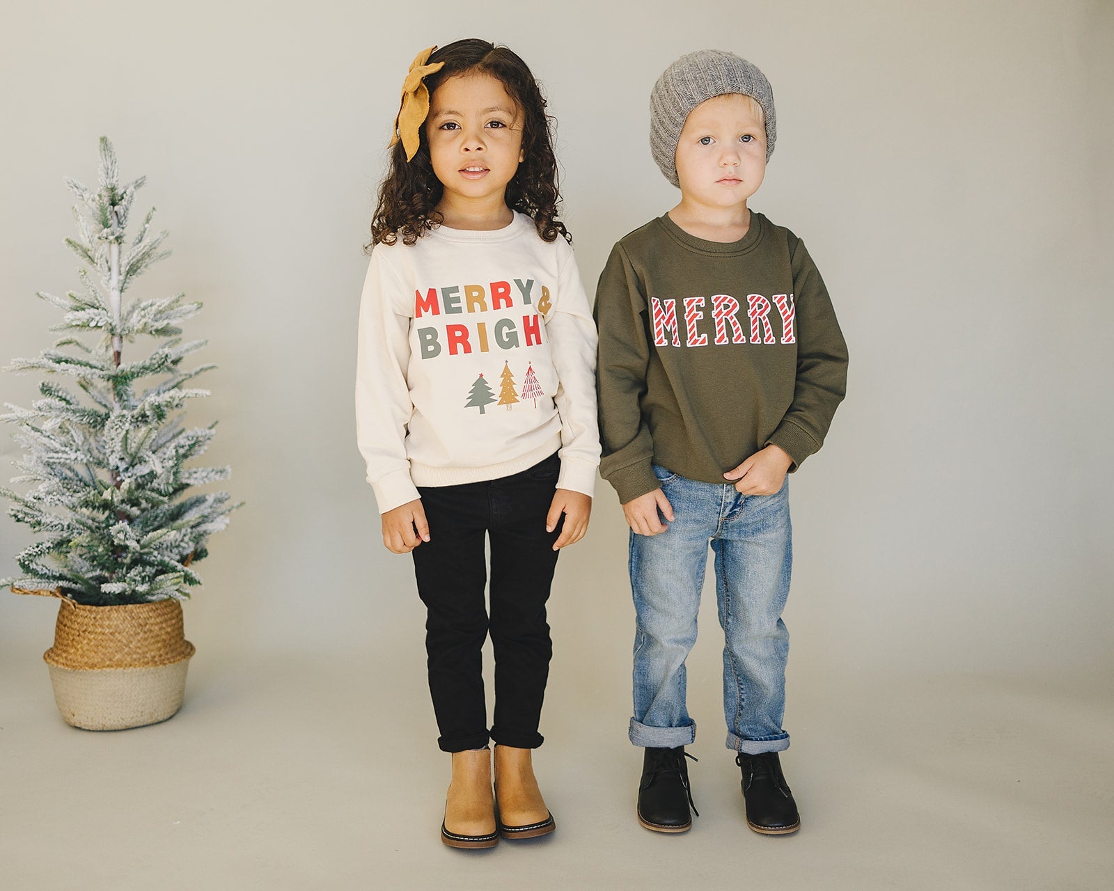 Grey Chunky Knit Beanie - BIG FRENCHIES