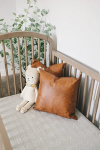 Desert Sage Muslin Crib Sheet - BIG FRENCHIES