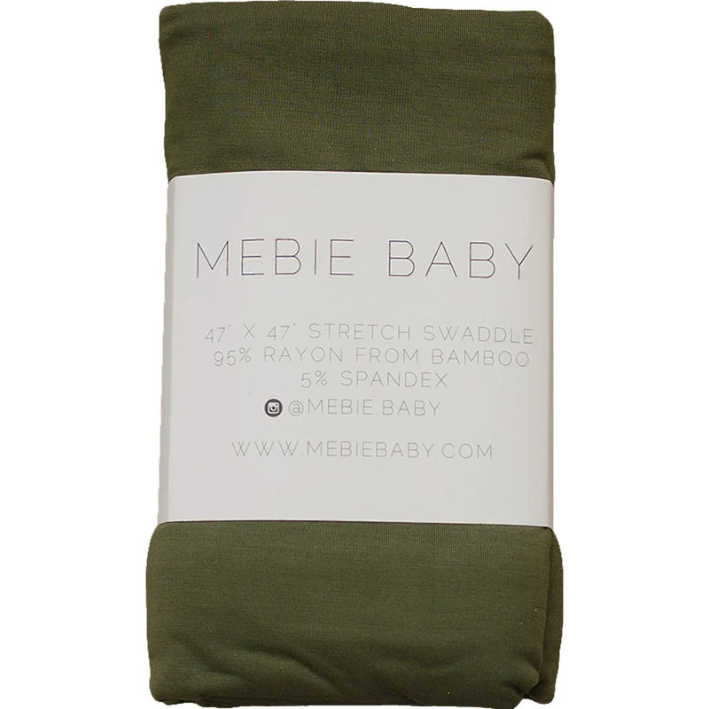 Olive Bamboo Stretch Swaddle - BIG FRENCHIES