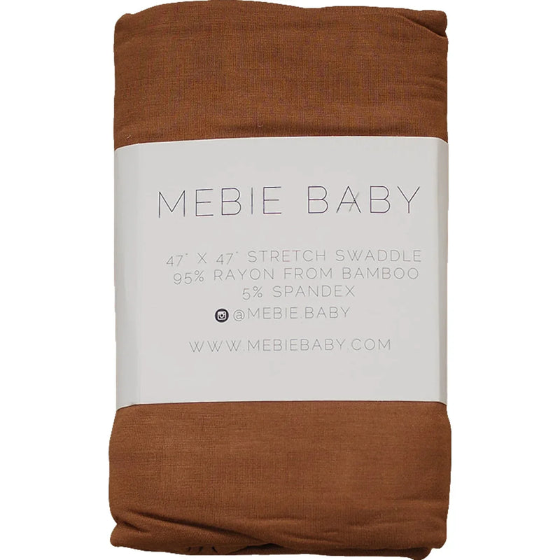 Rust Bamboo Stretch Swaddle - BIG FRENCHIES