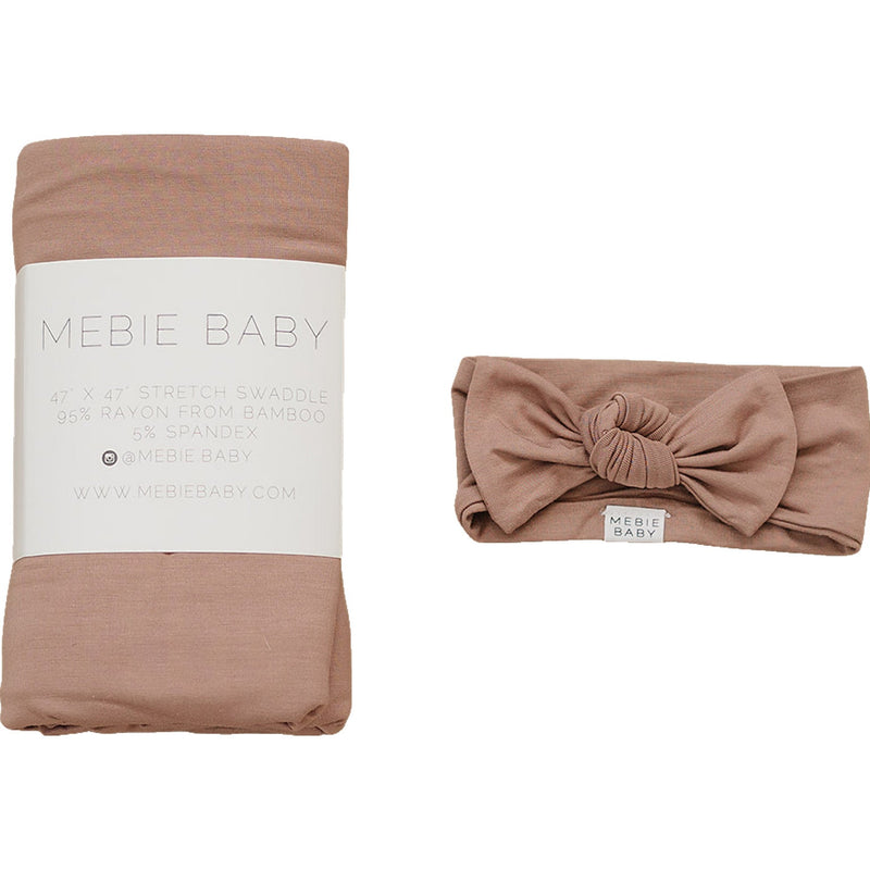 Dusty Rose Bamboo Head Wrap Set - BIG FRENCHIES