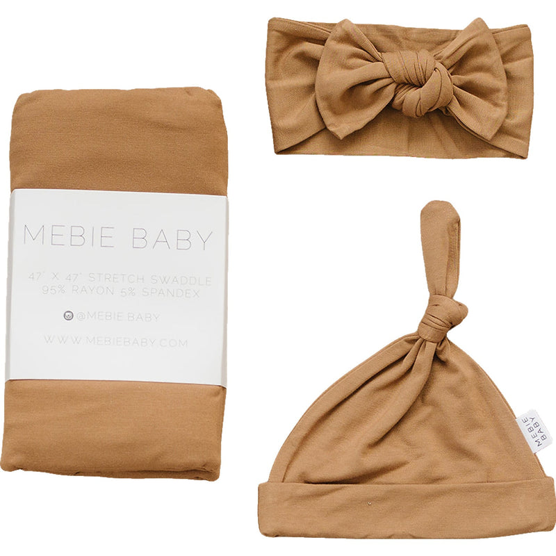 Mustard Bamboo Hat OR Head Wrap Set - BIG FRENCHIES
