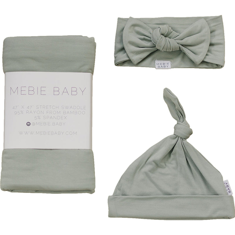 Sage Bamboo Hat OR Head Wrap Set - BIG FRENCHIES