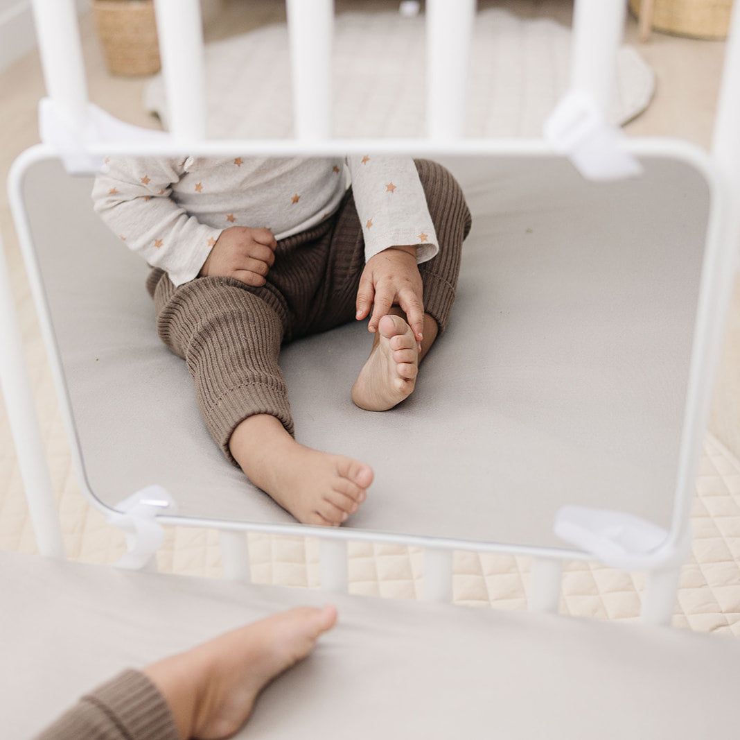 Large, Double-Sided Baby Mirror with High Contrast Images - BIG FRENCHIES