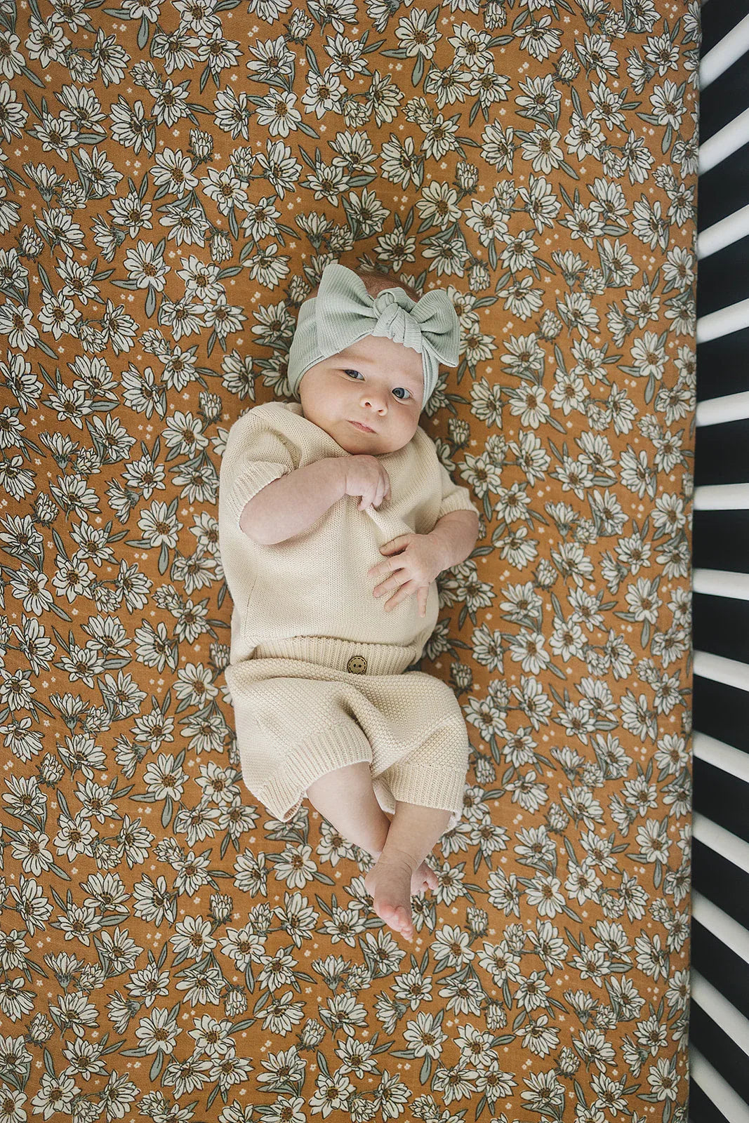 Magnolia Muslin Crib Sheet - BIG FRENCHIES