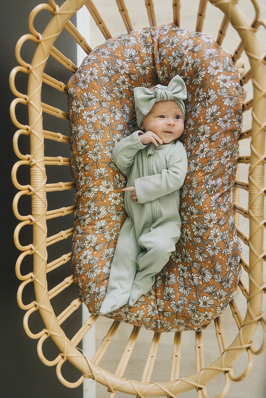 Sage Organic Cotton Ribbed Head Wrap - BIG FRENCHIES