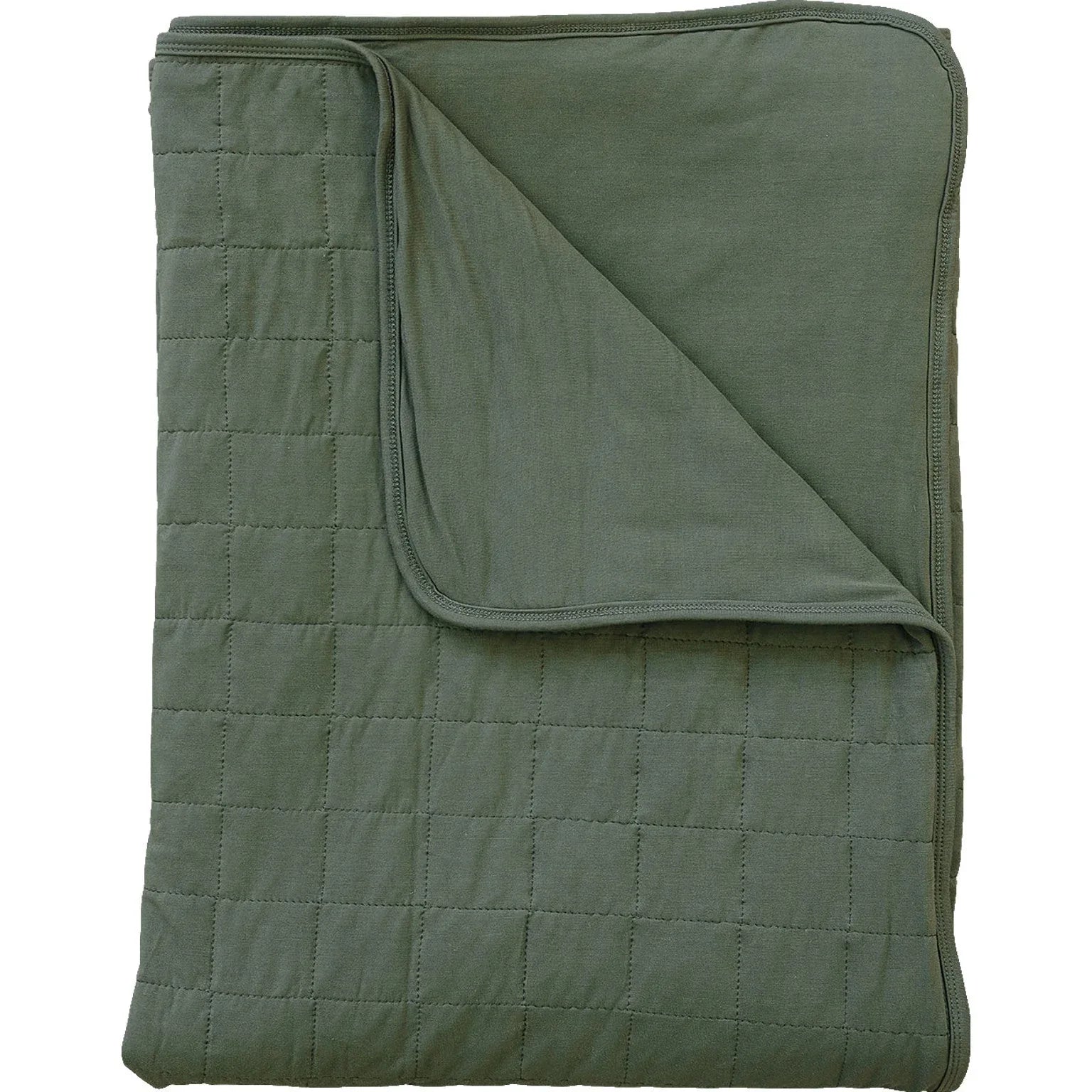 Olive Bamboo Quilt - BIG FRENCHIES