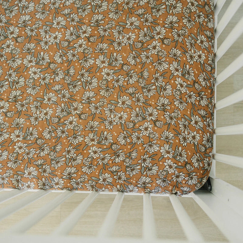 Magnolia Muslin Crib Sheet - BIG FRENCHIES