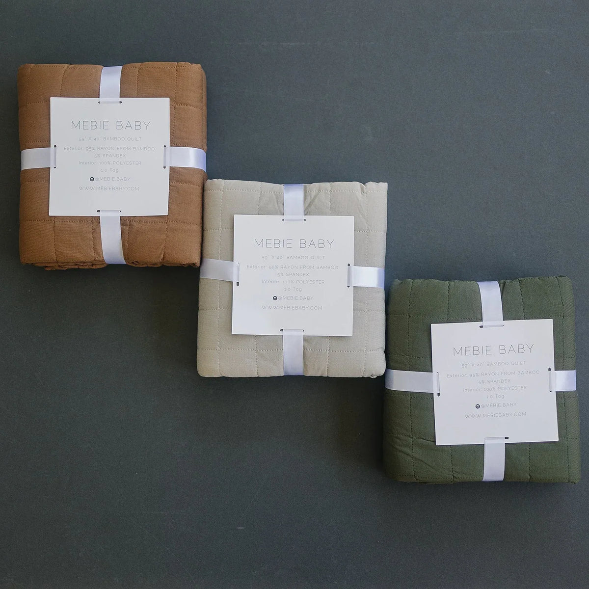 Mustard Bamboo Quilt - BIG FRENCHIES