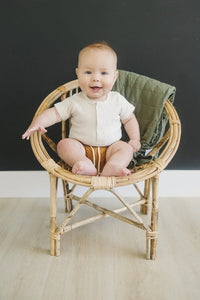 Olive Bamboo Quilt - BIG FRENCHIES