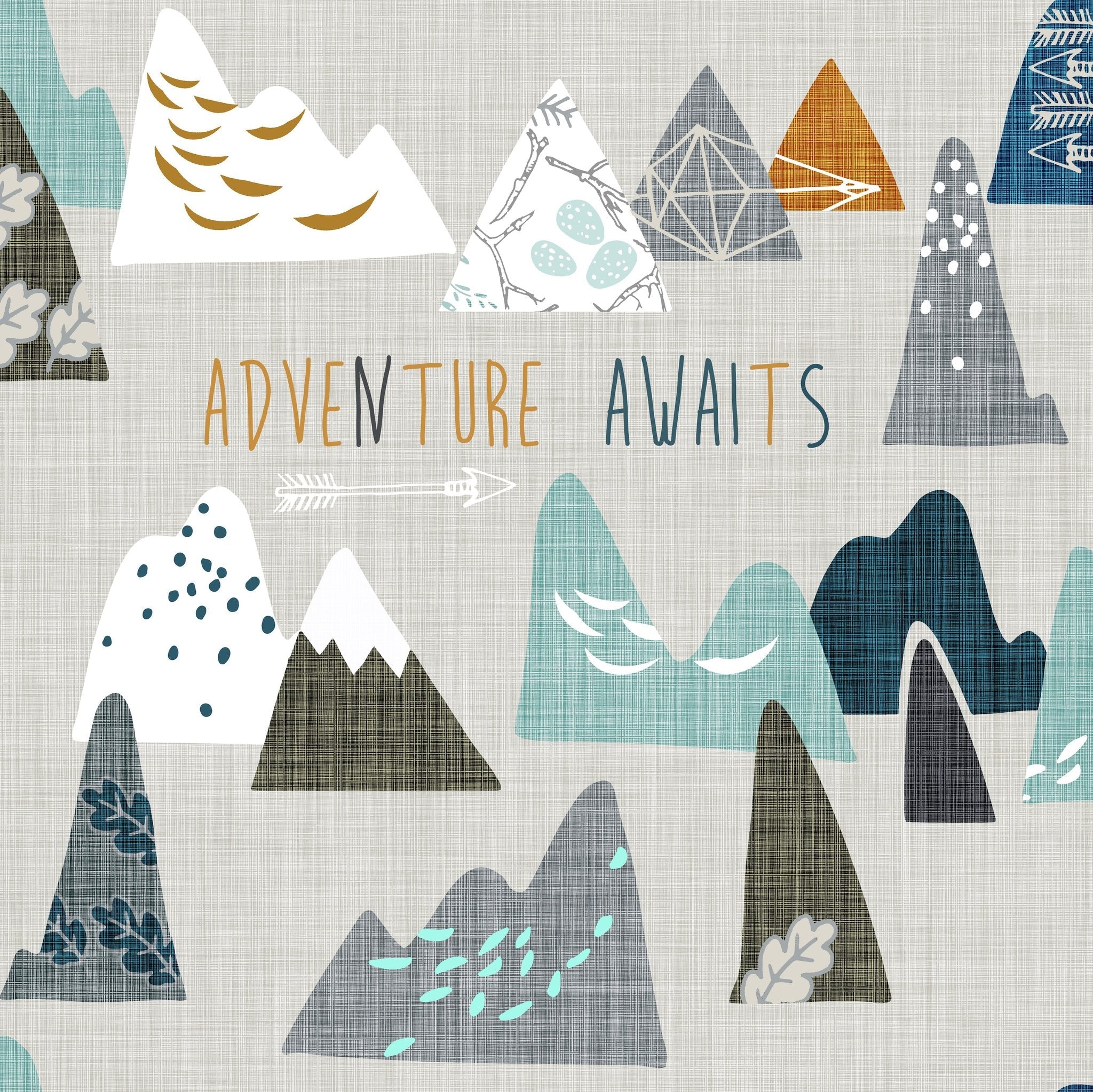 Adventure Awaits Splash Mat - A Waterproof Catch-All for Highchair Spills and More!