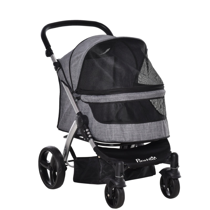 Travel Pet Stroller with Adjustable Handlebar - BIG FRENCHIES