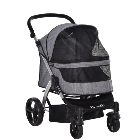 Travel Pet Stroller with Adjustable Handlebar - BIG FRENCHIES