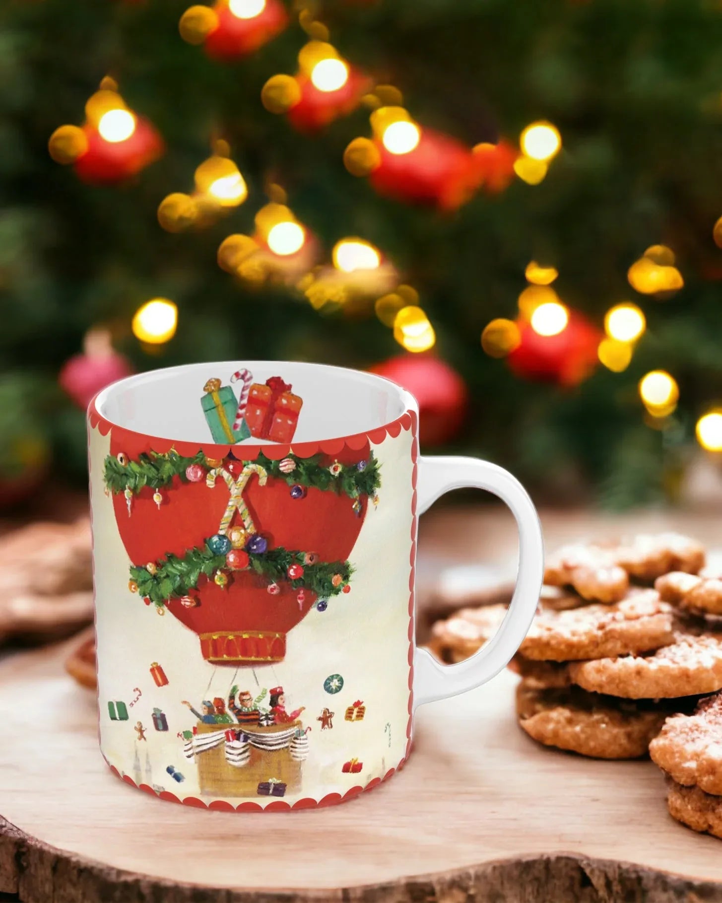 Christmas Greetings Mug - BIG FRENCHIES