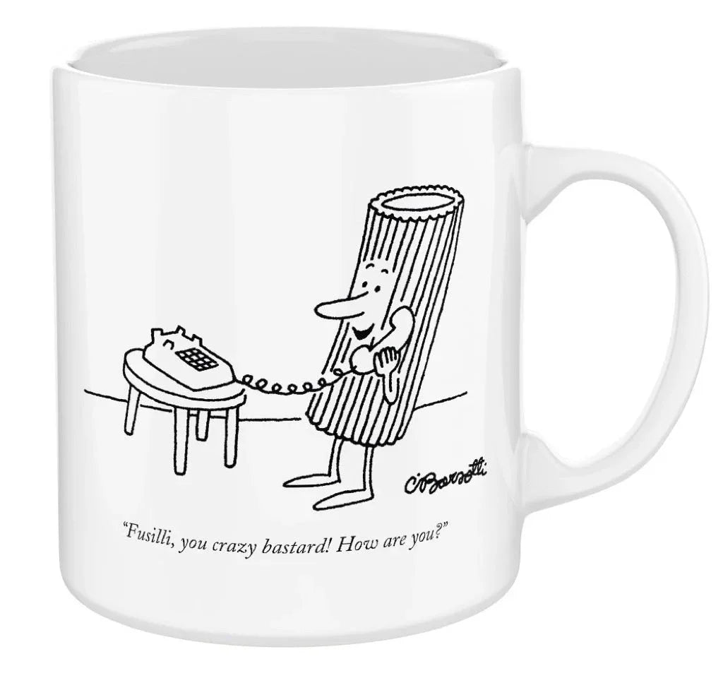 Pasta Cartoons Mug - BIG FRENCHIES