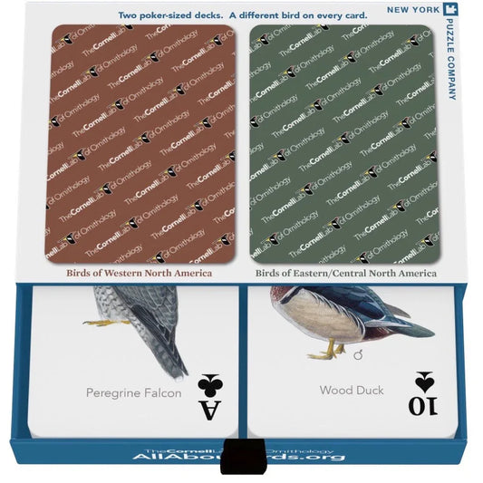 Cornell Birds Double Deck Playing Cards - BIG FRENCHIES
