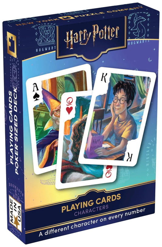 Harry Potter Characters Playing Cards - BIG FRENCHIES