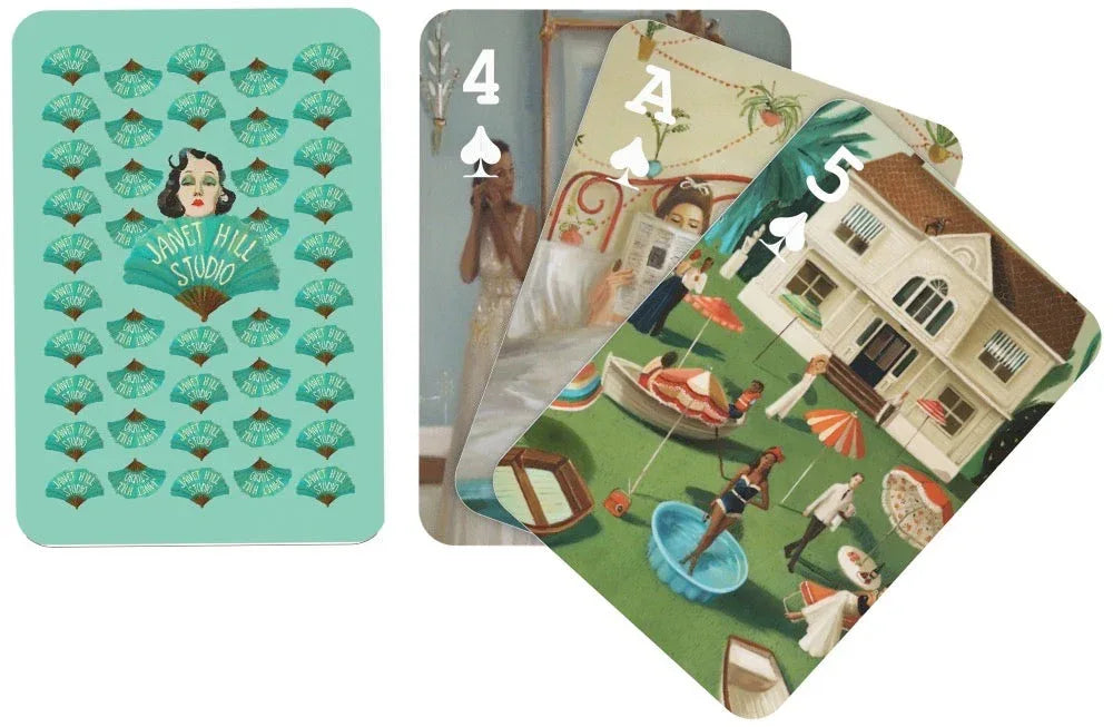 Janet Hill Playing Cards - BIG FRENCHIES