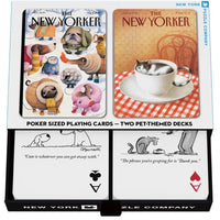 Dog and Cat Cartoons Double Deck Playing Cards - BIG FRENCHIES