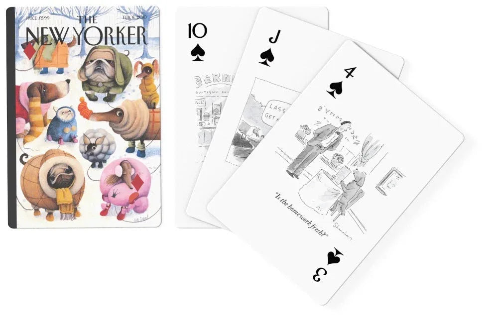 Dog Cartoons Playing Cards - BIG FRENCHIES