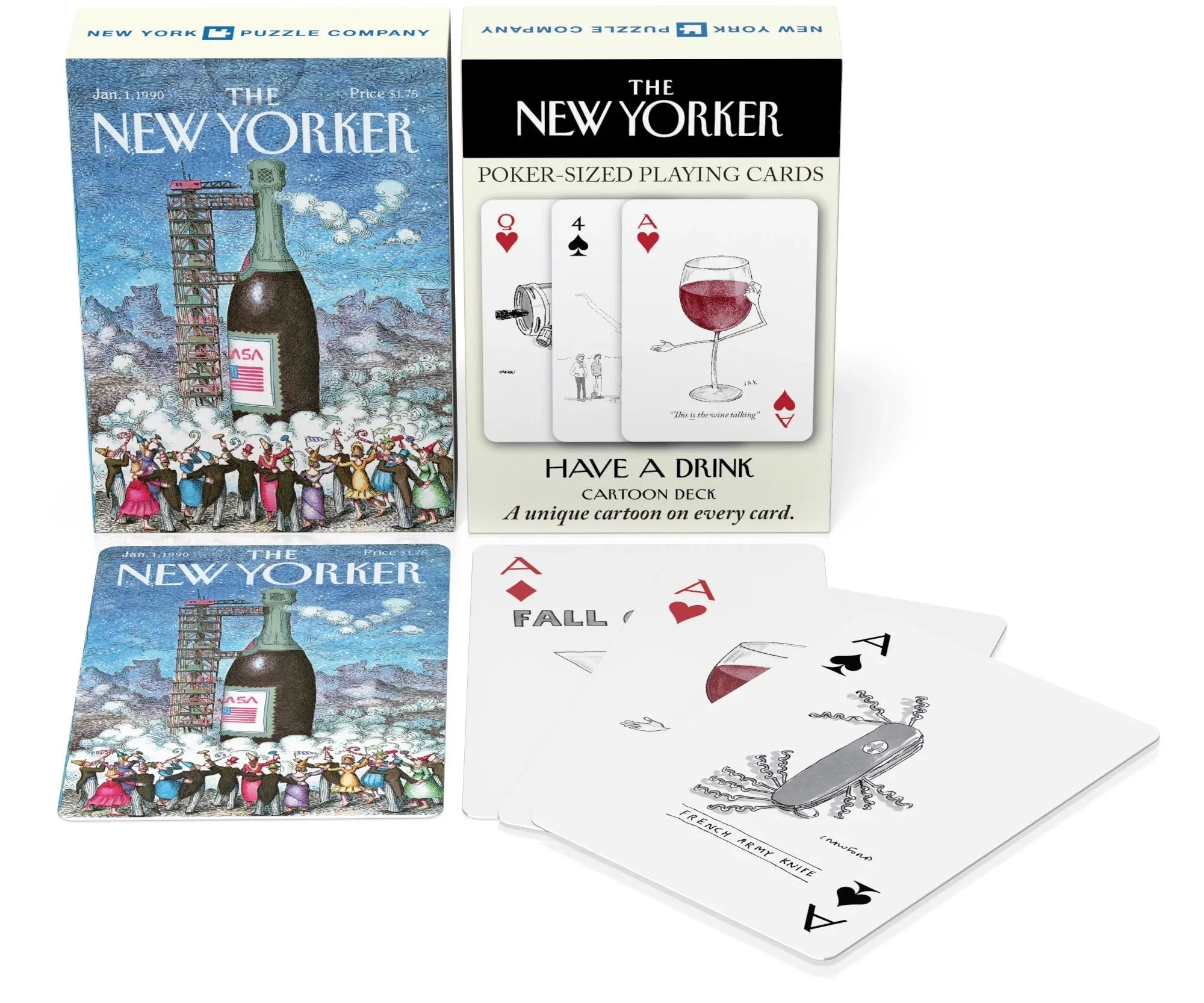 Have a Drink Cartoons Playing Cards - BIG FRENCHIES