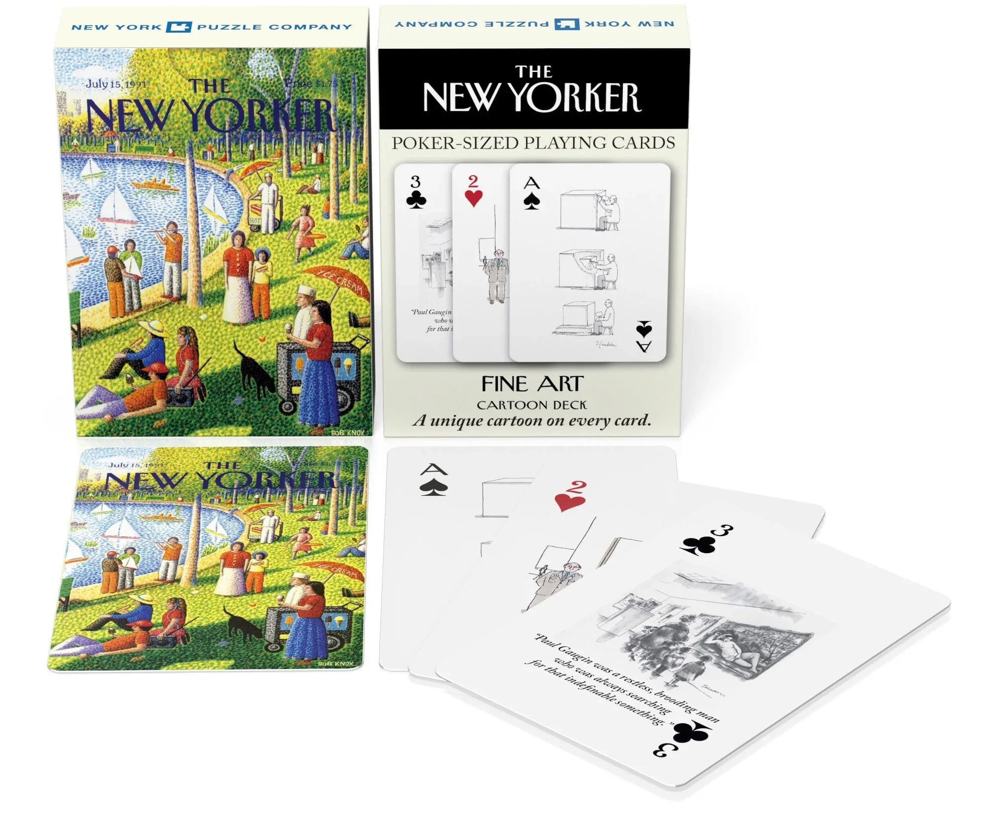Fine Arts Cartoons Playing Cards - BIG FRENCHIES