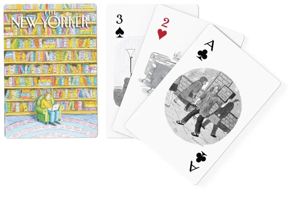 Book Lover Cartoons Playing Cards - BIG FRENCHIES