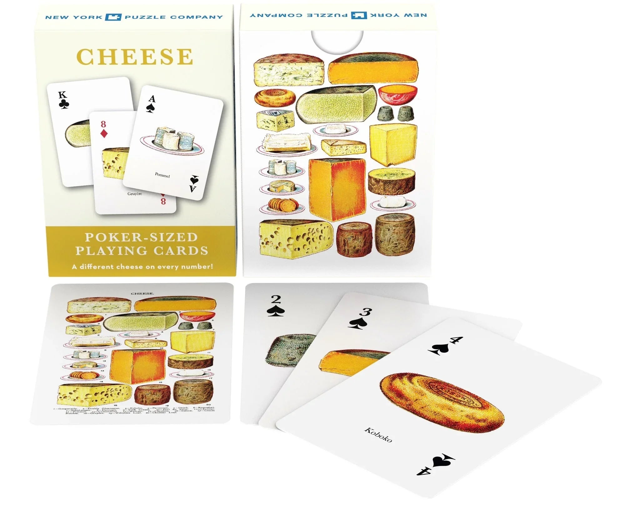 Cheese Playing Cards - BIG FRENCHIES