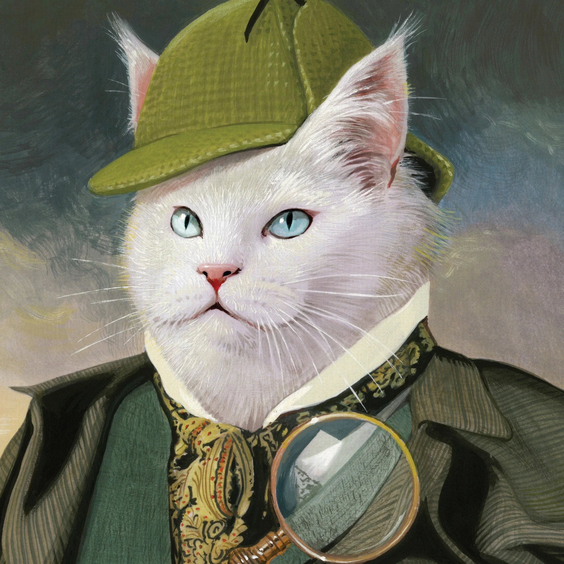 Snowball - Cat Detective Mini - BIG FRENCHIES