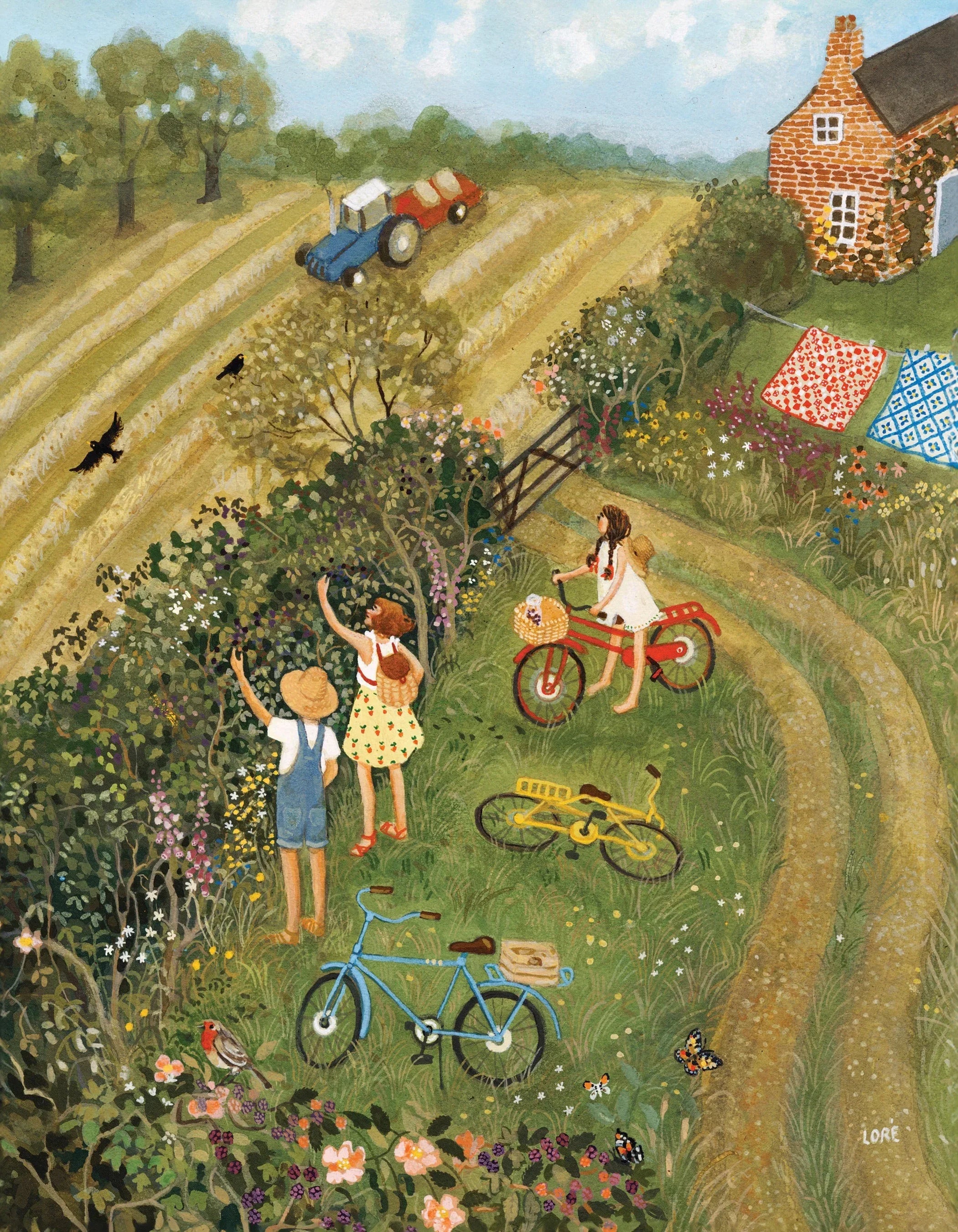Along the Hedgerow Mini - BIG FRENCHIES