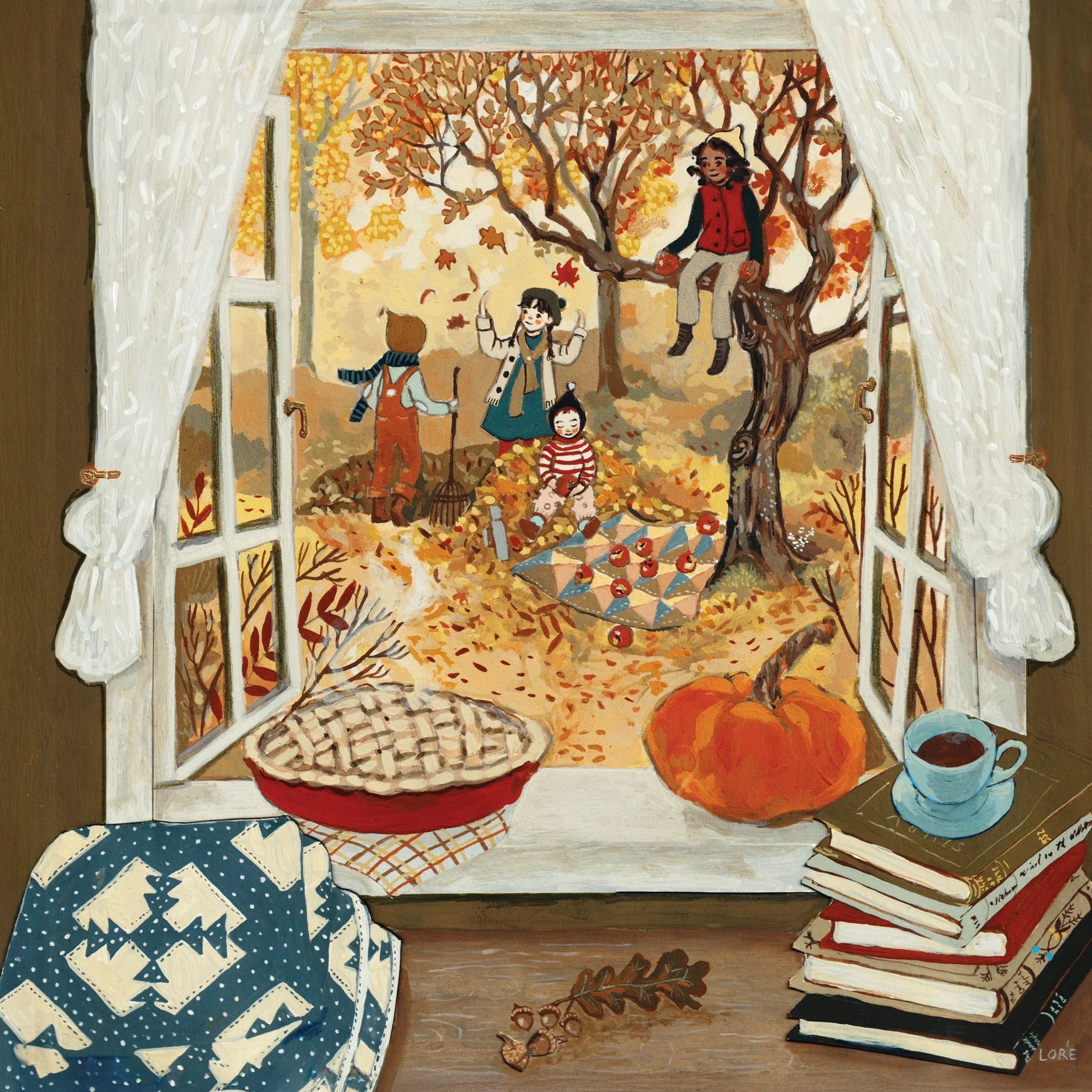 Autumn's Window Mini - BIG FRENCHIES