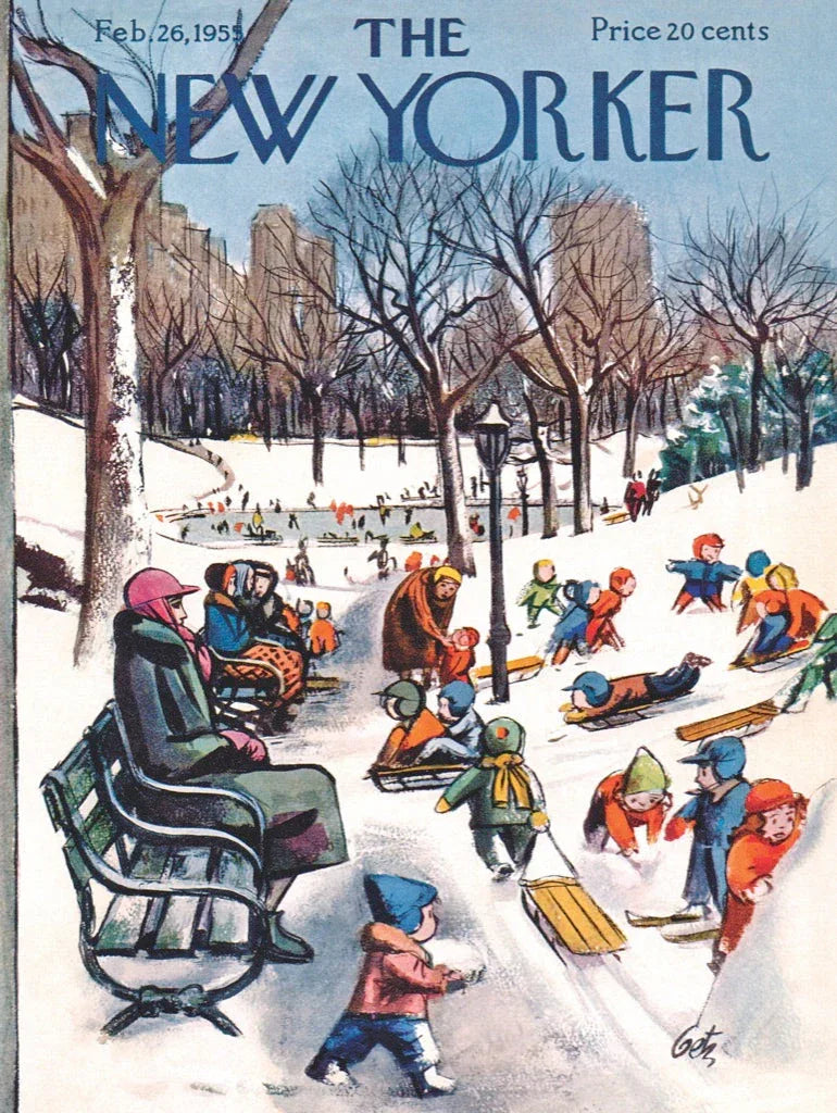 Sledding in the Park - BIG FRENCHIES