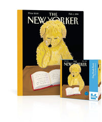 Dog Reads Book Mini - BIG FRENCHIES