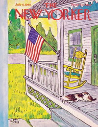 Dog on Porch Mini - BIG FRENCHIES