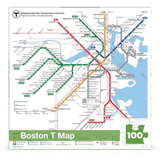 Boston T Map Mini - BIG FRENCHIES