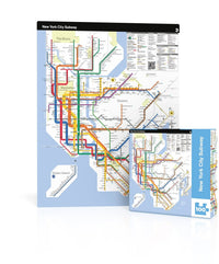MTA Subway Map Mini - BIG FRENCHIES