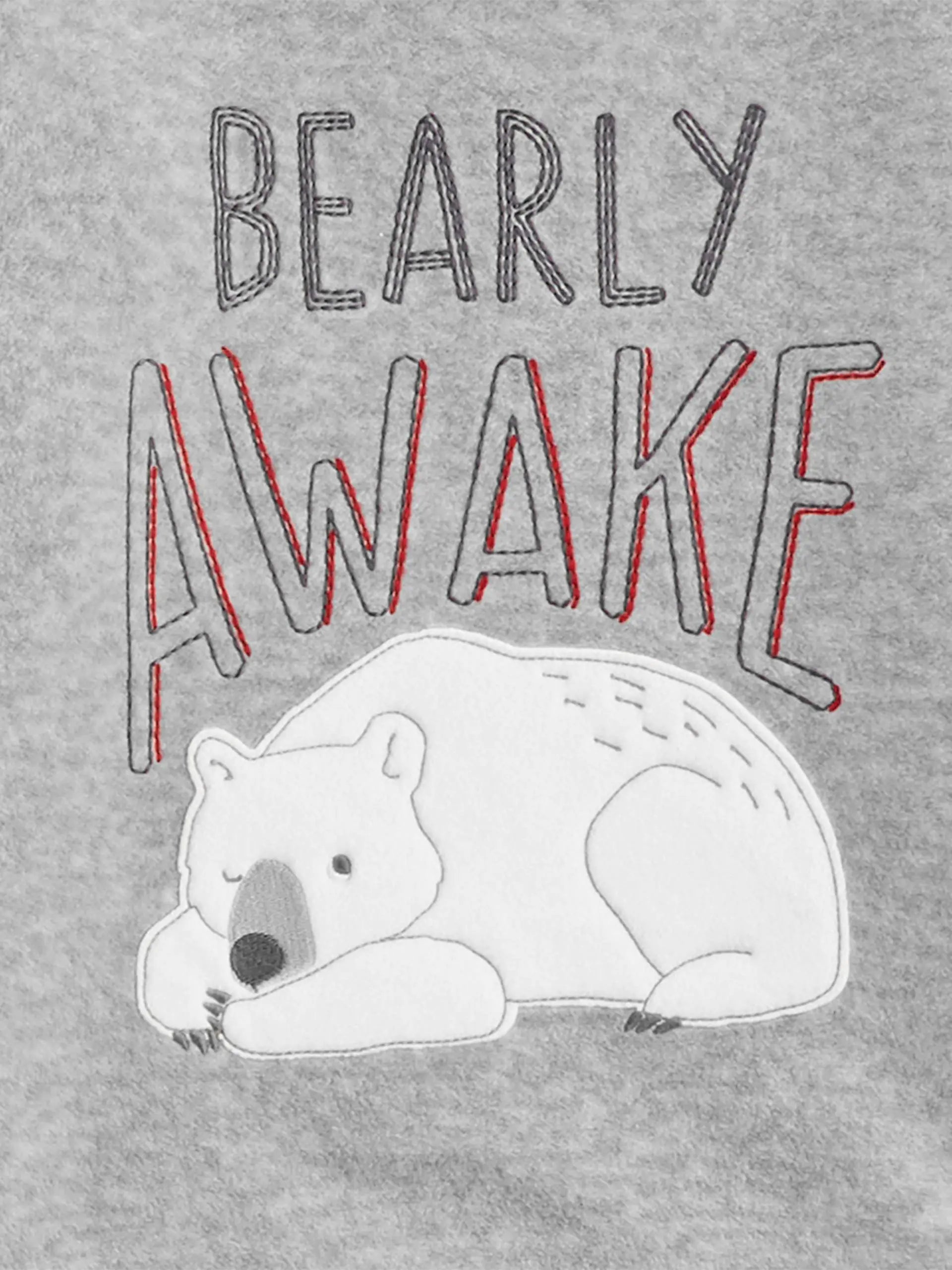 Simple Joys by Carter's Boys and Toddlers' 4-Piece Pajama Set (Cotton Top & Fleece Bottom) 4T Black Reindeer/Dark Grey Forest Animals/Grey Polar Bear/Buffalo Plaid - # BOAA11710005