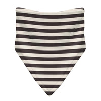 Print Bandana Bib Set of 3 in Midnight Comic Onomatopoeia , Glacier Argyle & Jailhouse Rock Stripe
